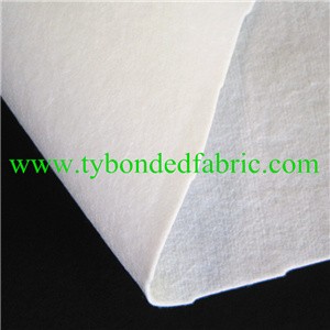 china white 150g plain polyester spun lace non woven fabric