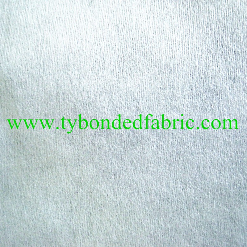 china white 90 gsm plain polyester spunlace non-woven faric factory