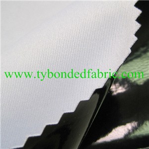 white mutispandex fabric bond black thick waterproof tpu film